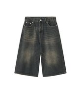 Long Length Baggy Vintage Wash Jorts Newgew